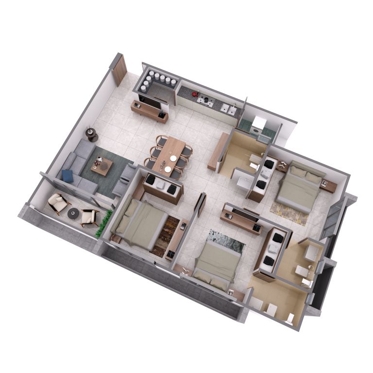 3 BHK